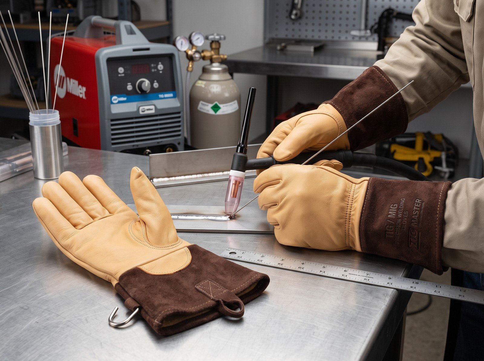 TIG MIG Precision Welding Gloves
